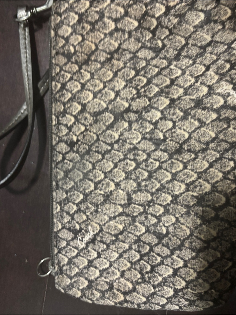 Coach snakeskin wrislet - Picture 3 of 5
